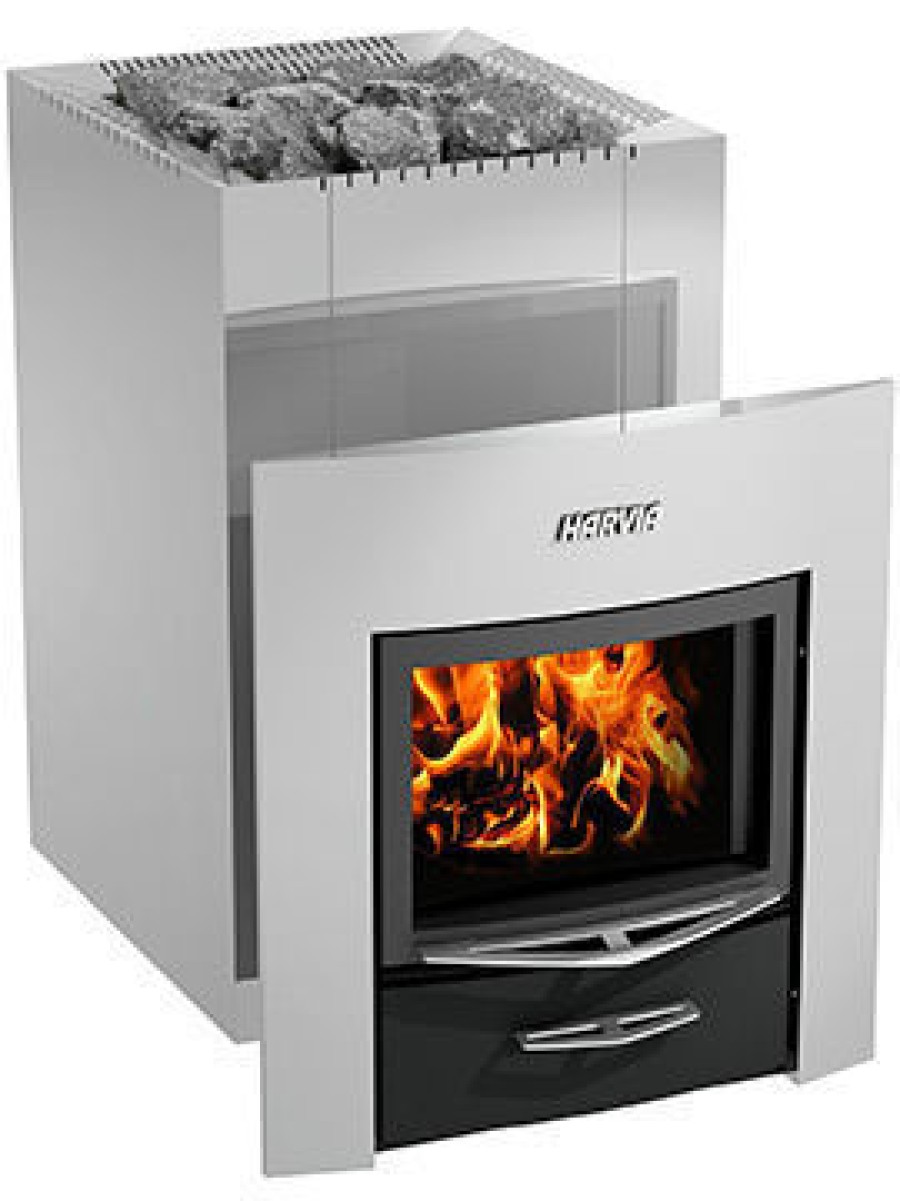 HARVIA Дровяная печь 22 DUO steel, артикул WK220SLUX 
