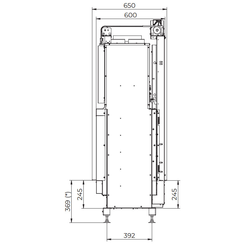 Каминная топка ECOMONOBLOCCO WT 16:9B V13 Eplus (Palazzetti) 