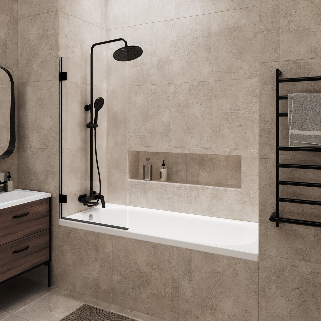 Ванна акриловая Niagara Brava NG-B15070 (150х70х35) 