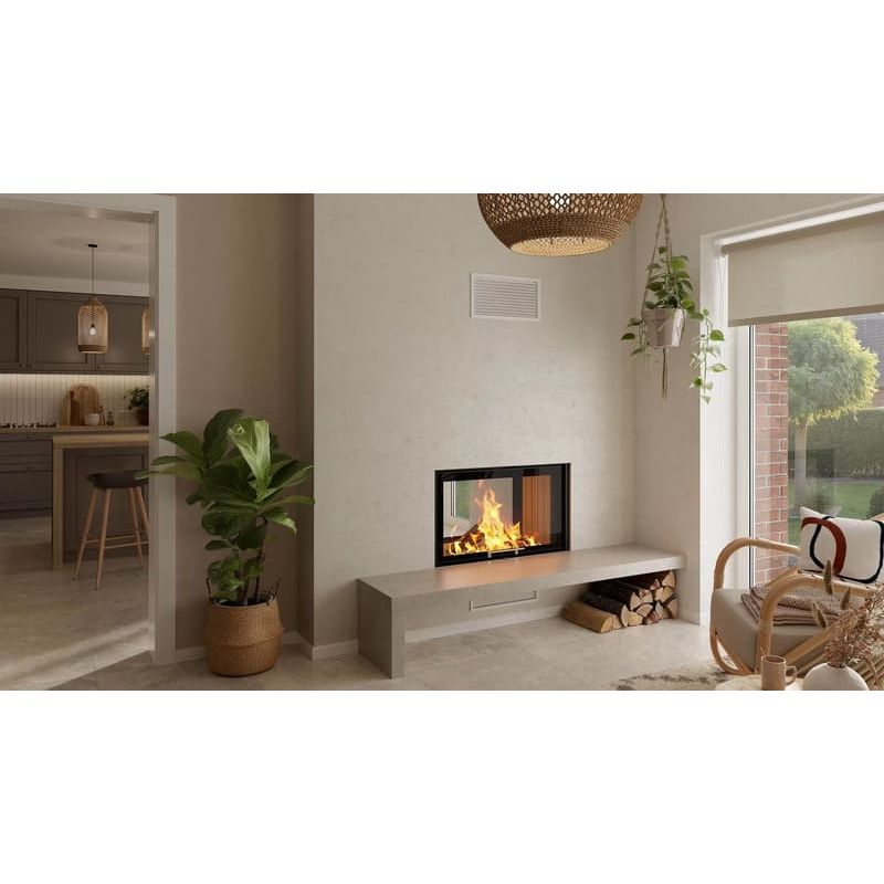 Каминная топка SPARTHERM Varia FD87h светлый шамот 