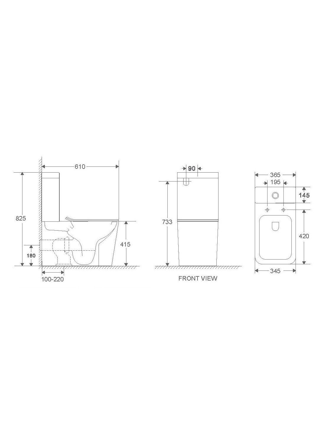 Напольные WeltWasser WW GELBACH 001 ST GL-WT 