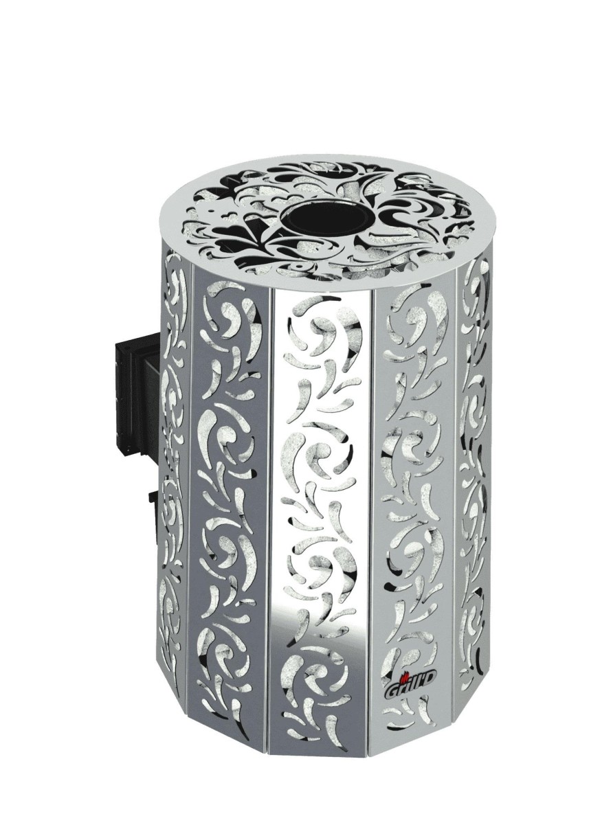 Дровяная печь для бани Grill’D Violet 200 Long Pro 