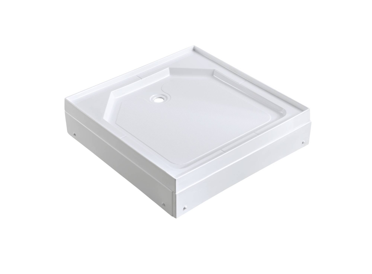 Душевая кабина Avacan CK2090N 78341, 90 х 90 см, без крыши, поддон низкий, стекло матовое, профиль хром 
