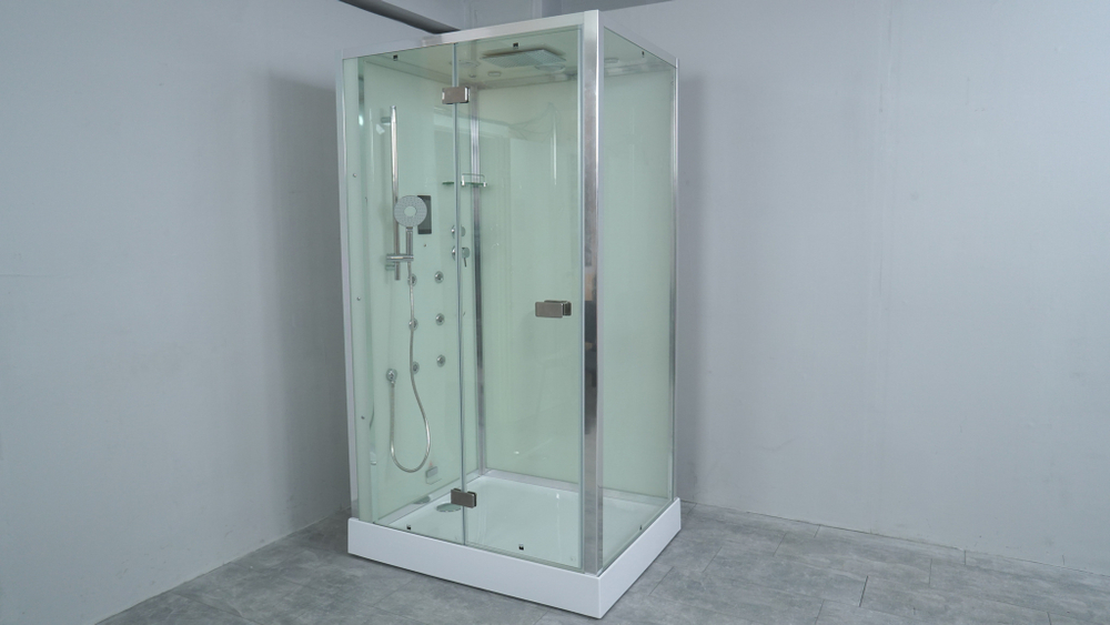 Душевая кабина Timo Premium Puro H-510L/H-510R, 90 x 120 см, левая/правая, стекло прозрачное, профиль хром 