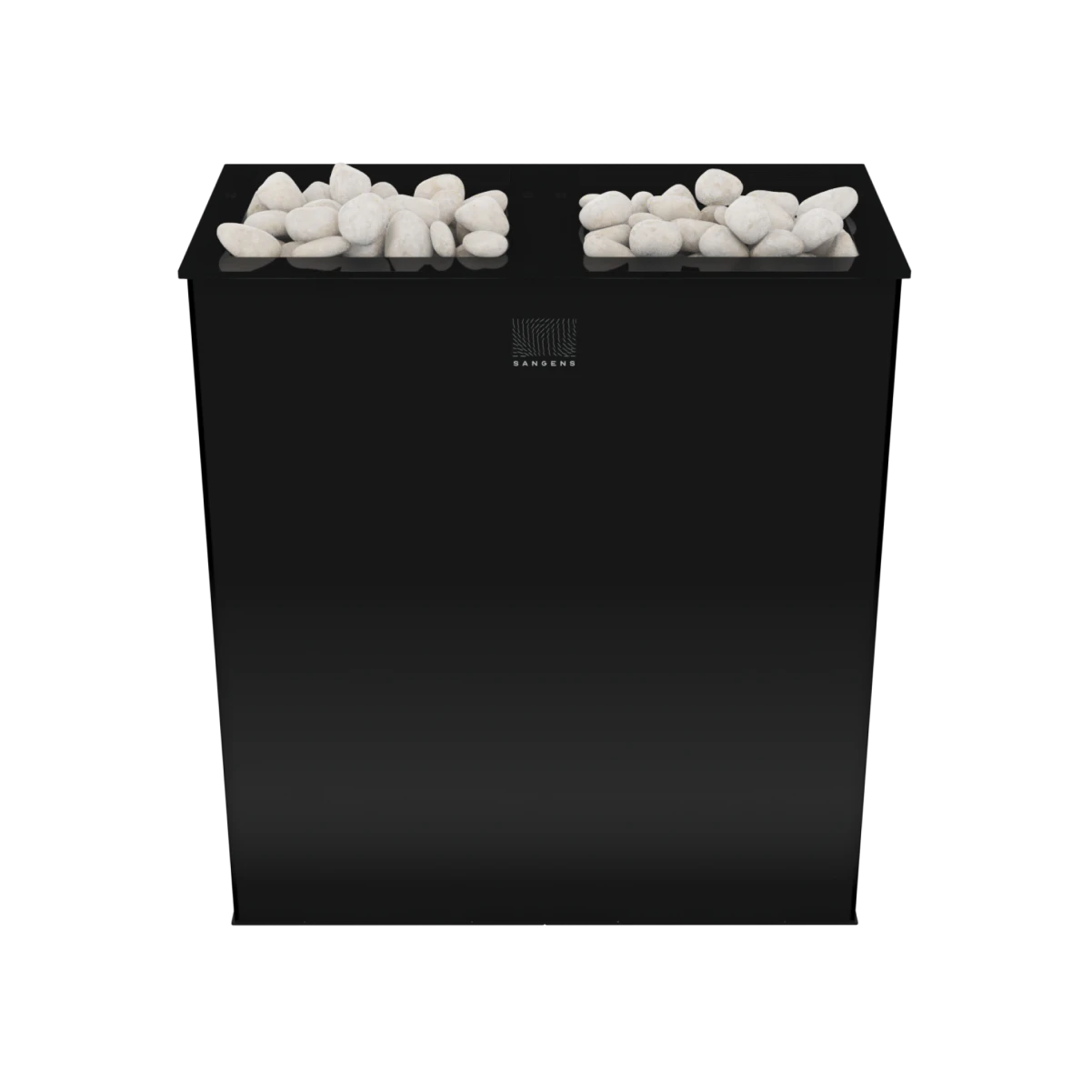 Электрическая печь для бани и сауны Sangens W40G Glass Black (Сангенс В40С Стекло черное) 
