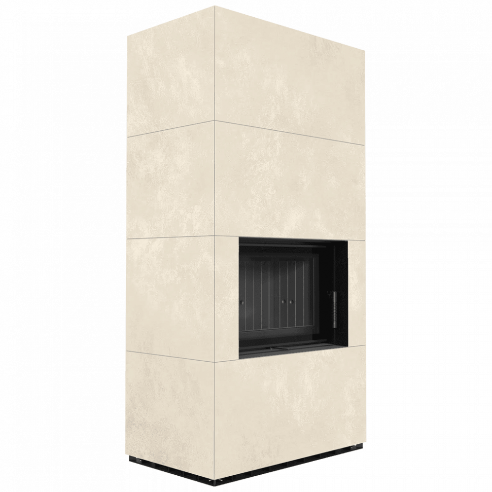 Каминокомплект Kratki PRO FLOKI BOX OXIDE BIANCO 