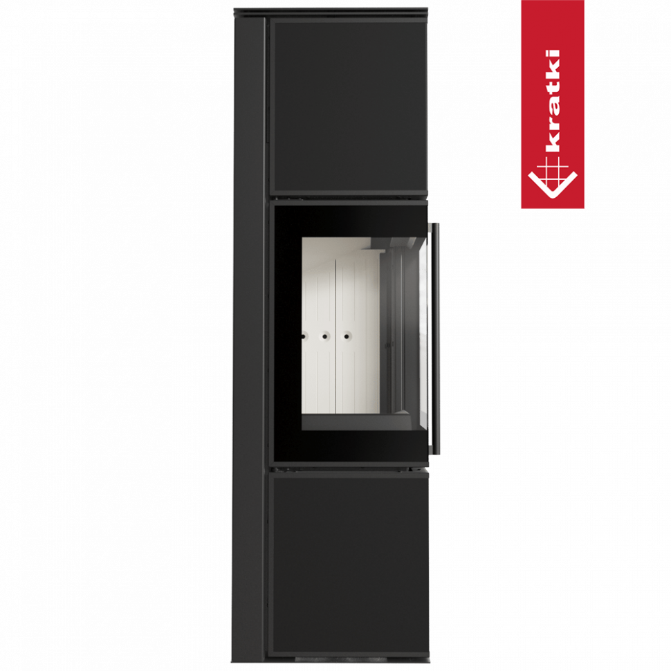 Печь Kratki PRO TORA/M 8 кВт Nero Assoluto 
