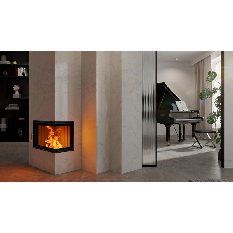 Каминная топка SPARTHERM Varia 2R-62 чёрный шамот 