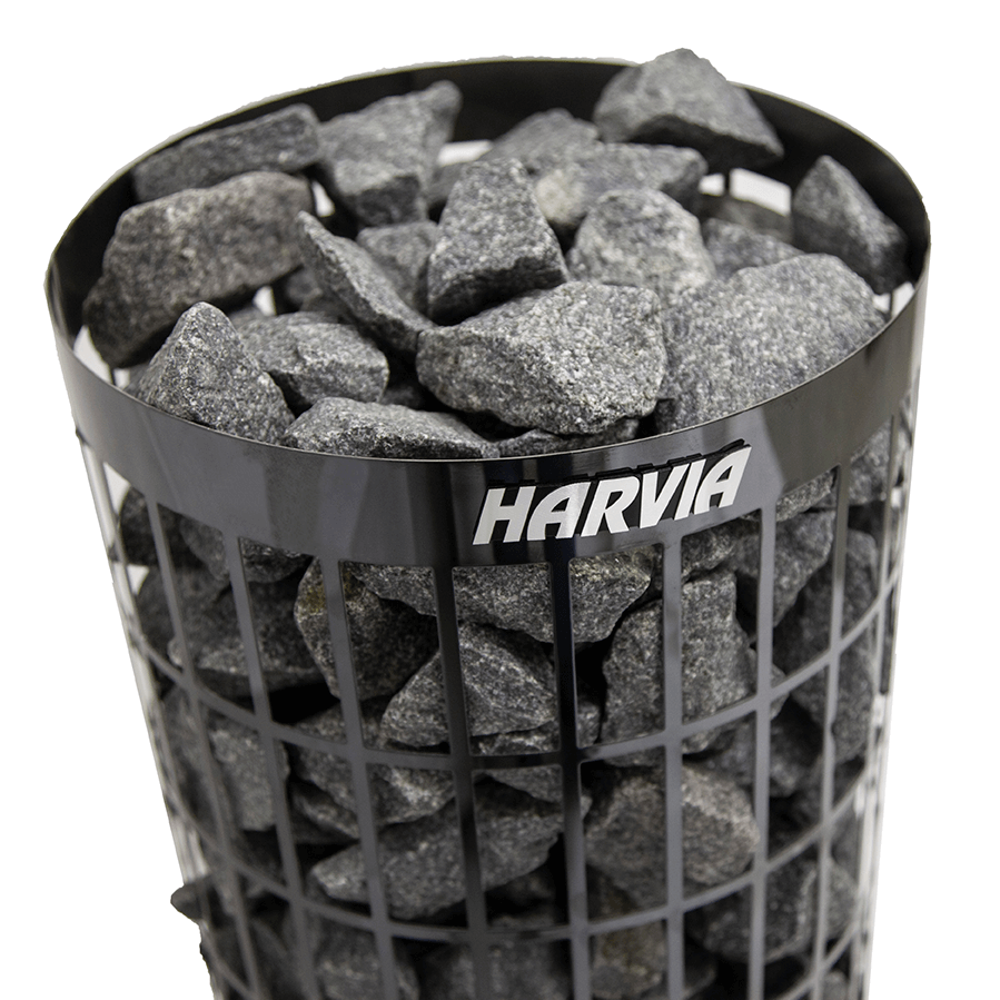 HARVIA Электрическая печь CILINDRO PC90E BLACK STEEL без пульта 