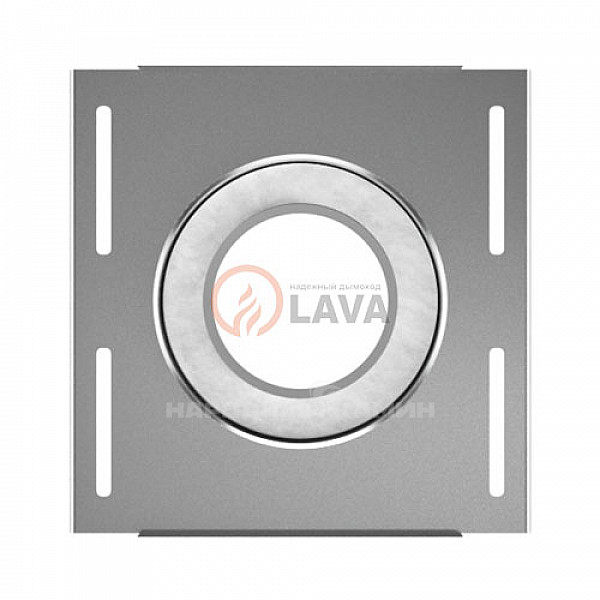 LAVA Монтажная площадка 130/200, нерж. (0,8/0,8 мм) 
