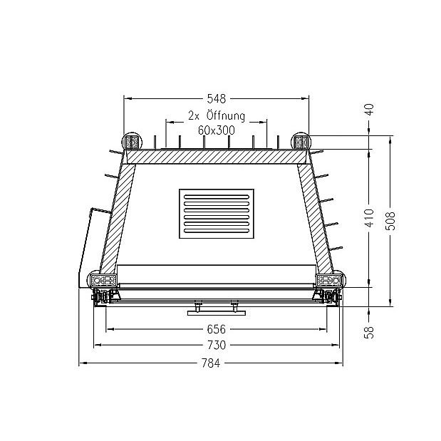 Каминная топка SPARTHERM Linear 4S Arte Bh 