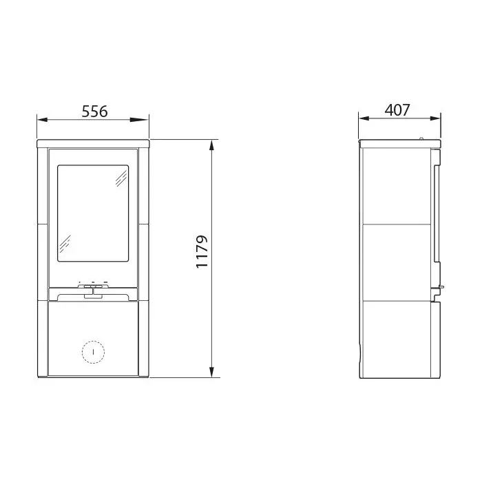 Печь камин Contura 720T 
