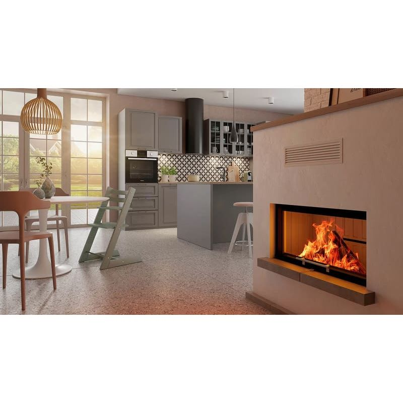 Каминная топка SPARTHERM Varia ASh чёрный шамот 
