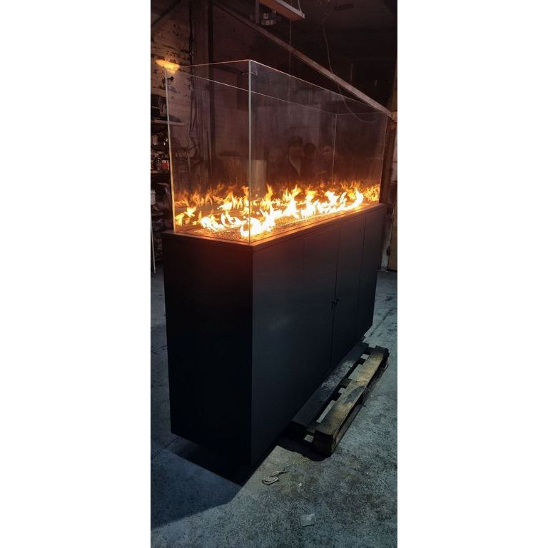 Уличный очаг газовый 