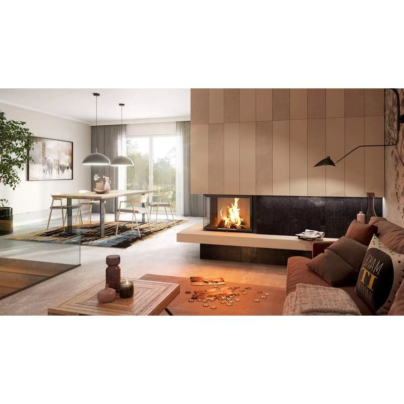 Каминная топка SPARTHERM Varia 2L-68h чёрный шамот 