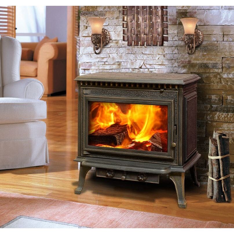 Печь EcoStove Richard Bronze 