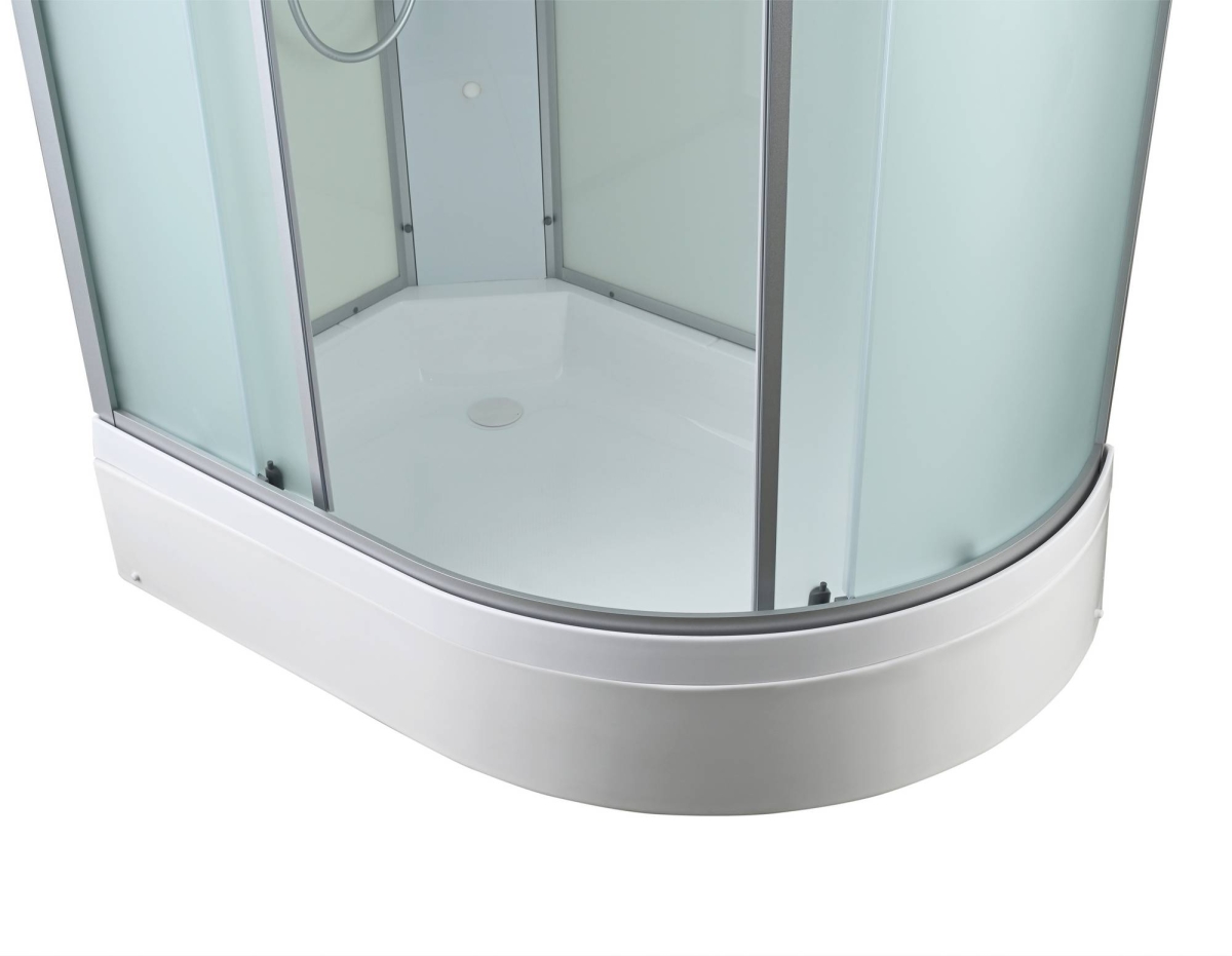 Душевая кабина AvaCan C3012LN/C3012RN 78305/78320, 120 x 80 см, без крыши, поддон средний, левая/правая, стекло матовое, профиль хром 