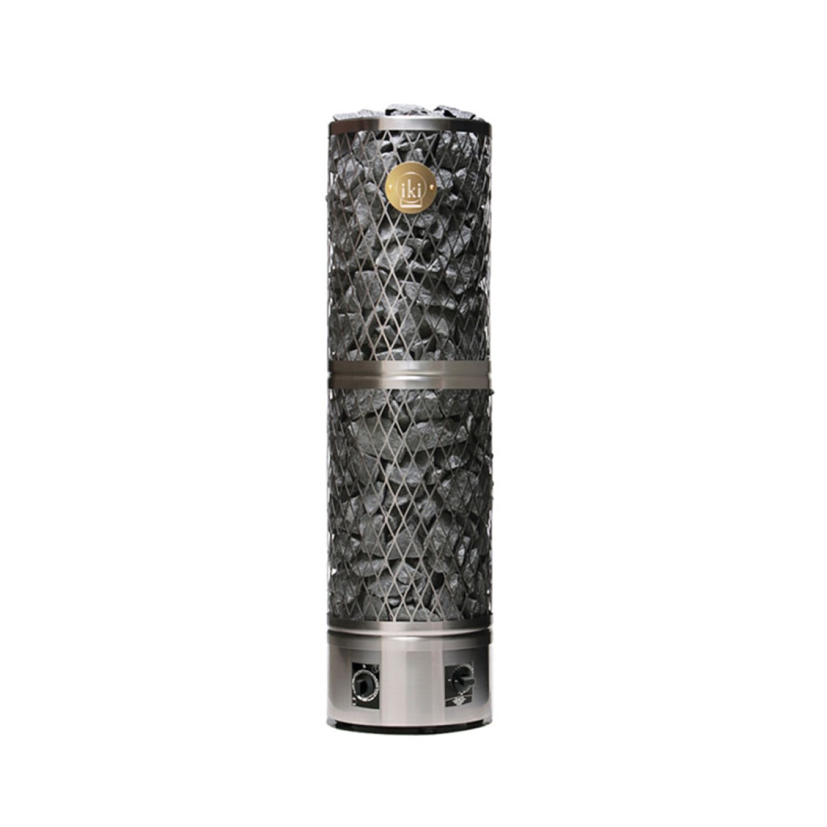 Элетрокаменка для сауны IKI Pillar 9 кВт (Встроенное управление, 8-16 м³, 150 кг камней) 