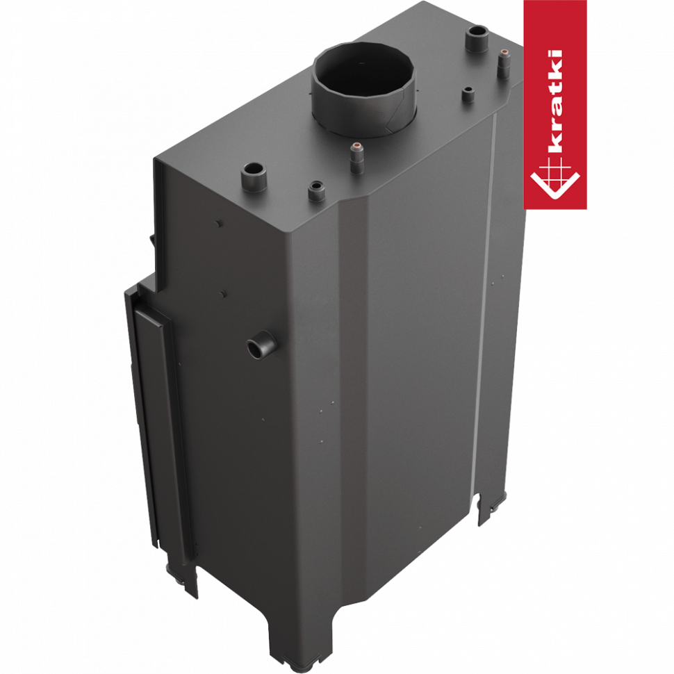 Топка  c теплообменником Kratki PRO MBM/PW/10/W 