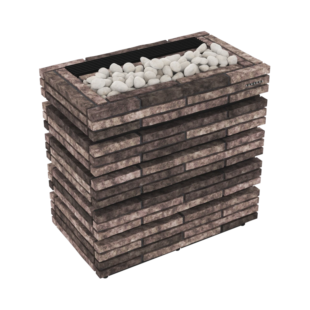 Электрическая печь для бани и сауны Sangens W40B Brick (Сангенс В40КИ Кирпич) 