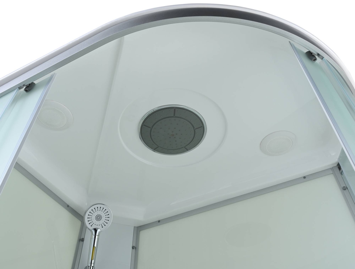 Душевая кабина AvaCan C5012L/C5012R 78334/78331, 120 x 80 см, с крышей, поддон высокий, левая/правая, стекло матовое, профиль хром 
