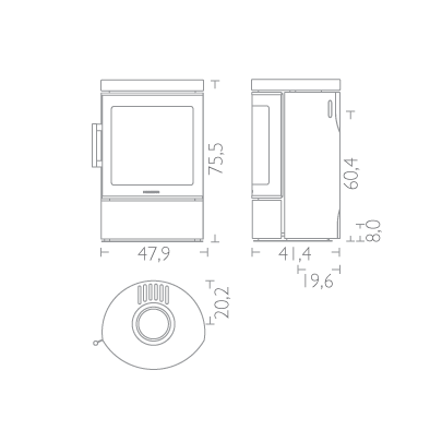 Печь HWAM 3110c 