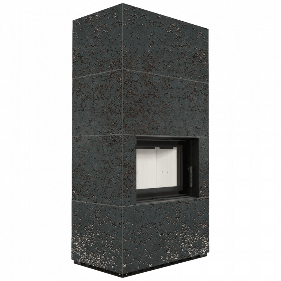 Каминокомплект Kratki PRO FLOKI OXIDE NERO 
