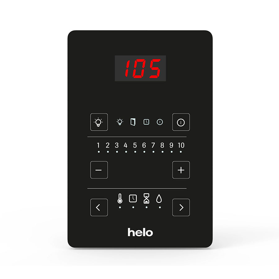 Печь для бани и сауны Piccolo 30 Helo-WT Pure (Пульт Pure в комплекте, 3 кВт, 2-4 м³, 30 кг камней) 