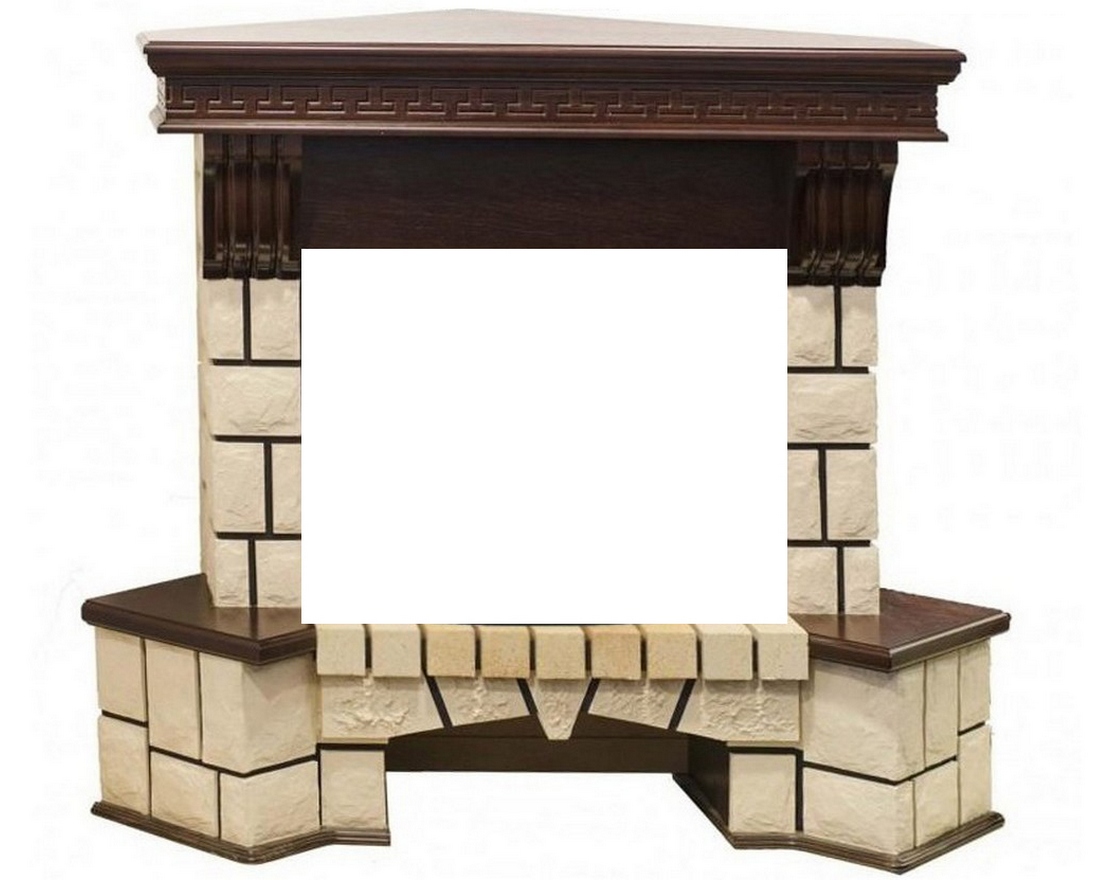 Портал для электрокамина Stone Corner new 25/25,5 