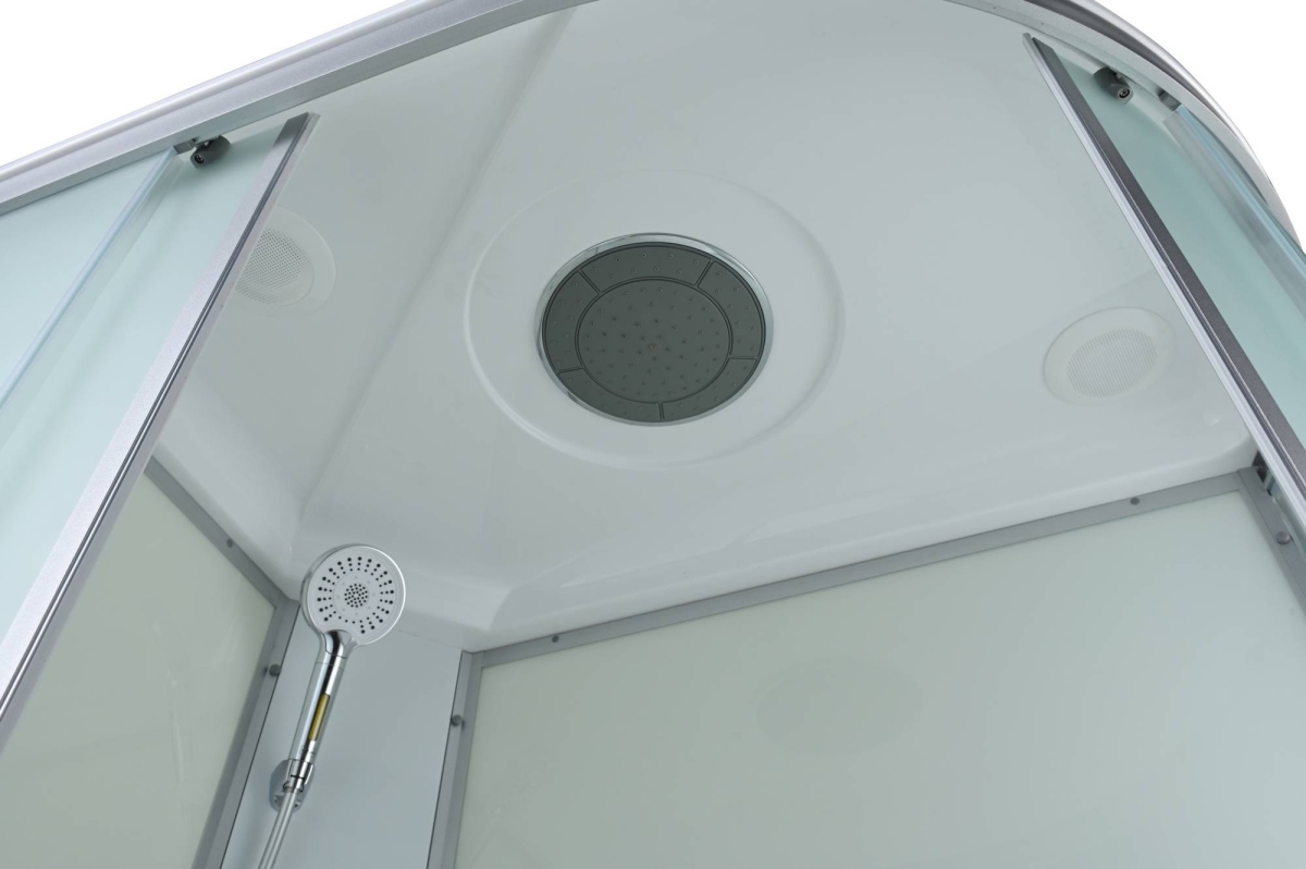Душевая кабина AvaCan C3012L/C3012R 78319/78316, 120 x 80 см, с крышей, поддон средний, левая/правая, стекло матовое, профиль хром 