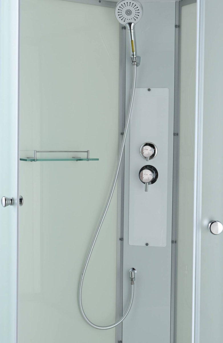 Душевая кабина AvaCan C5090N 78326, 90 x 90 см, без крыши, поддон высокий, стекло матовое, профиль хром 