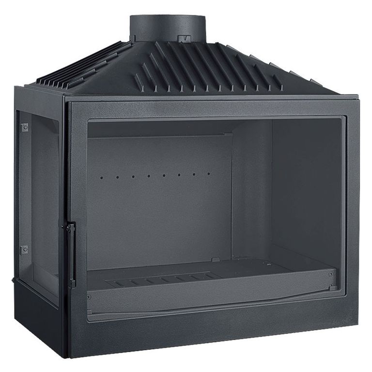 Каминная топка LCI 7 GFL, стекло слева (Liseo Castiron) 