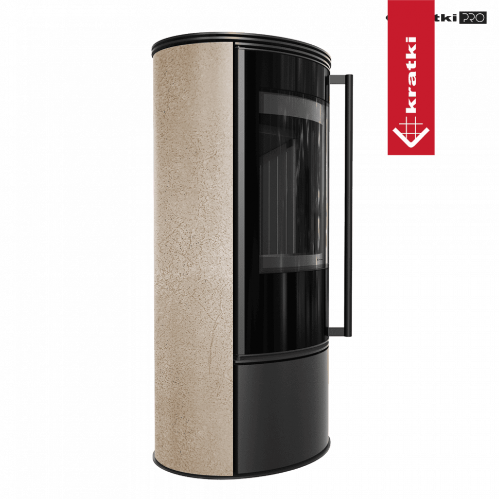 Печь Kratki PRO ERIK GOLD SATIN 