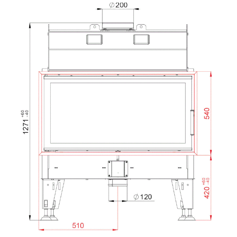 Каминная топка BeF Therm 10 