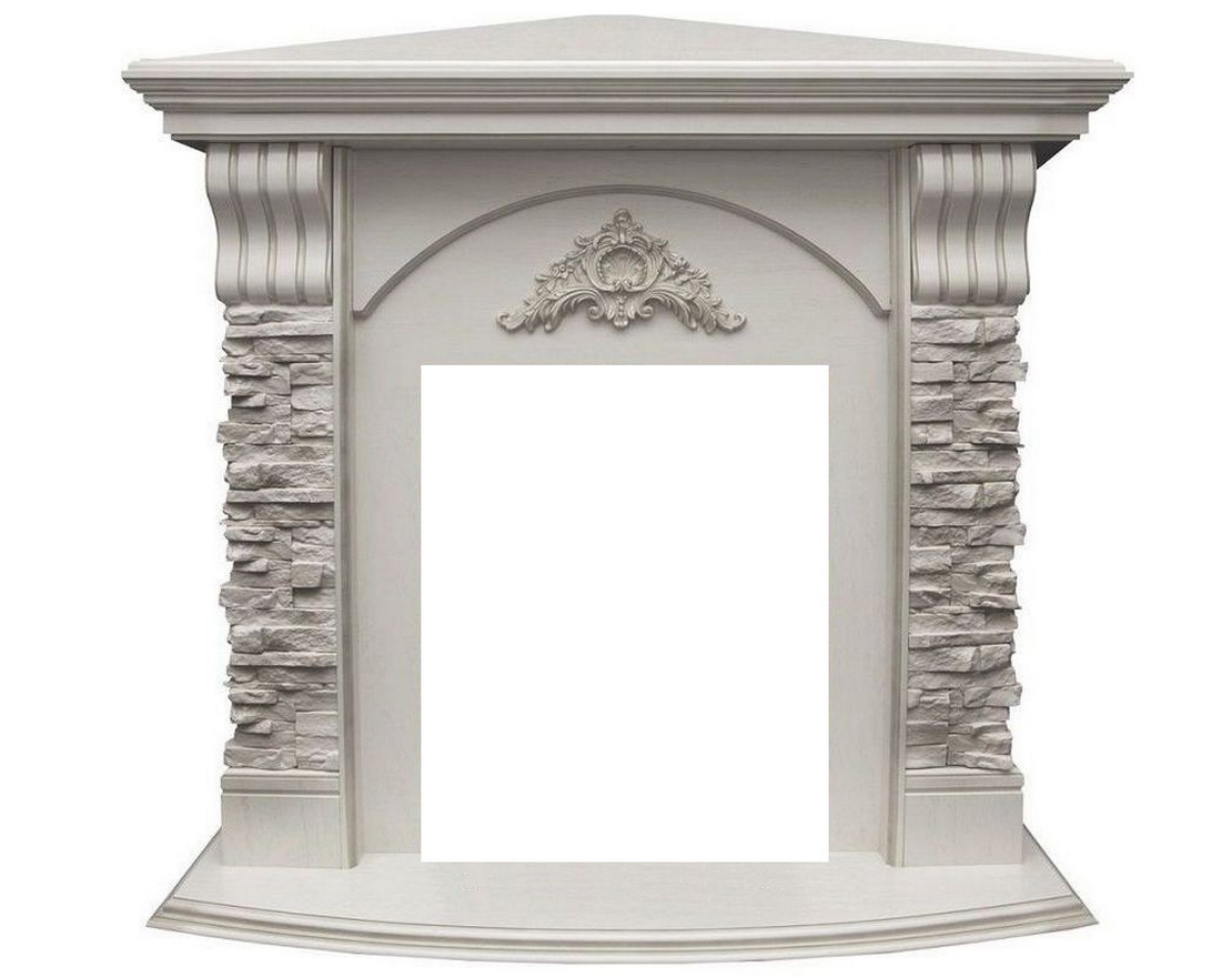 Портал для электрокамина Athena Corner GR STD/EUG/24/25,5 WT 