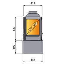 Печь LCI 5 G4 Stove (Liseo Castiron) 