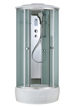 Душевая кабина Timo Comfort T-8880C Clean Glass, стекло прозрачное, 80 x 80 см 