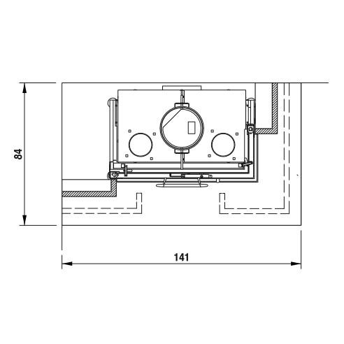 Облицовка MONTEFELTRO RH corner 78 (Palazzetti) 
