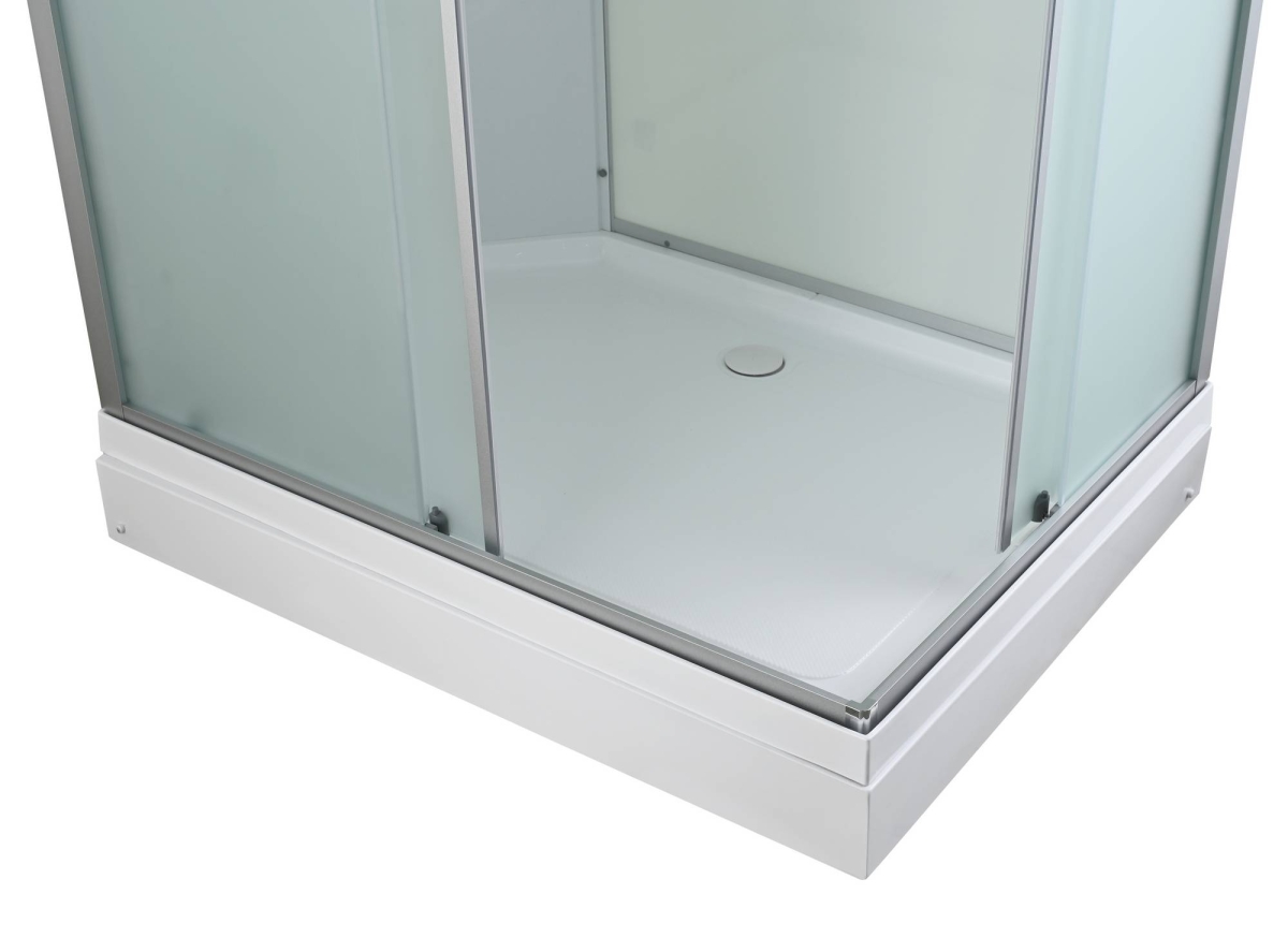 Душевая кабина Avacan CK2911N 78350, 110 х 90 см, без крыши, поддон низкий, стекло матовое, профиль хром 