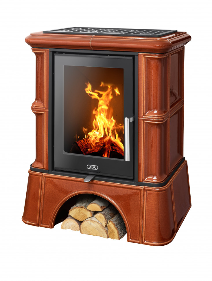 Печь ABX BAVARIA EXclusive, кафельный цоколь 