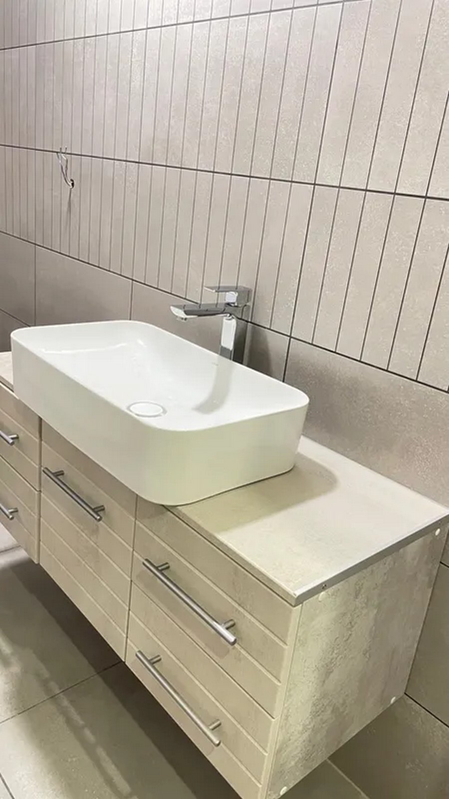 Раковина Abber Rechteck AC2204, накладная, 60.5 х 35 х 13.5 см, белая 