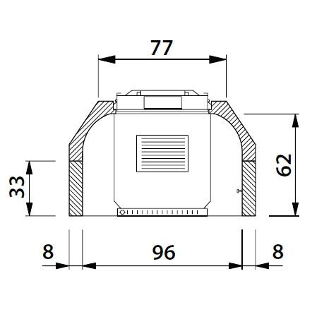 Каминная топка Palazzetti VENTILPALEX VPX 9 