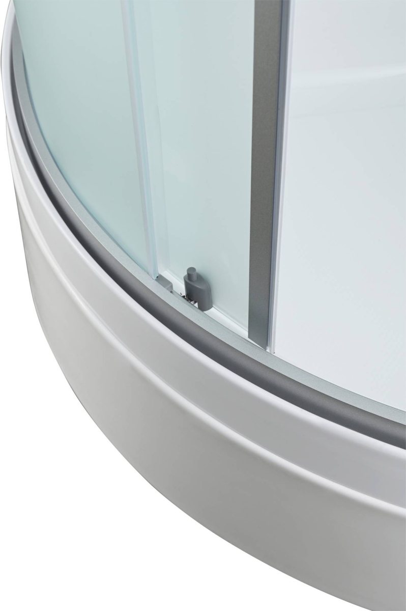 Душевая кабина AvaCan C3012L/C3012R 78319/78316, 120 x 80 см, с крышей, поддон средний, левая/правая, стекло матовое, профиль хром 