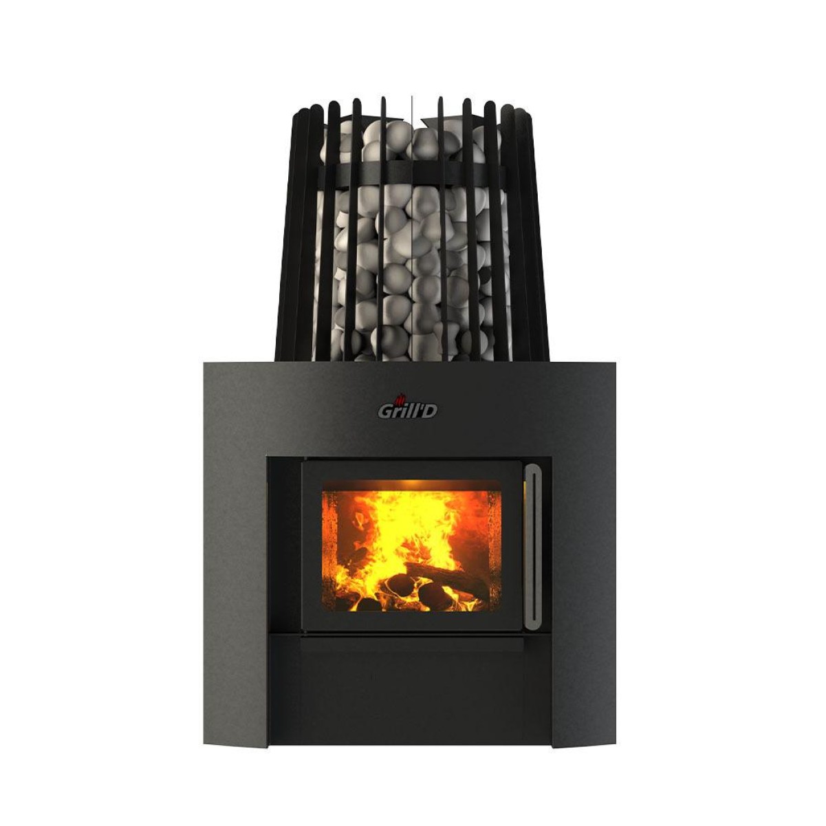 Дровяная печь для бани Grill’D Cometa 180 Vega Window 