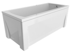 Акриловая ванна Timo Ritta 1500х700х630 RITTA1570 белая 