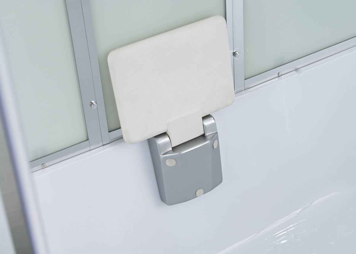 Душевой бокс AvaCan V5015 78255, 150 x 85 см, с крышей, поддон высокий, стекло прозрачное, профиль хром 