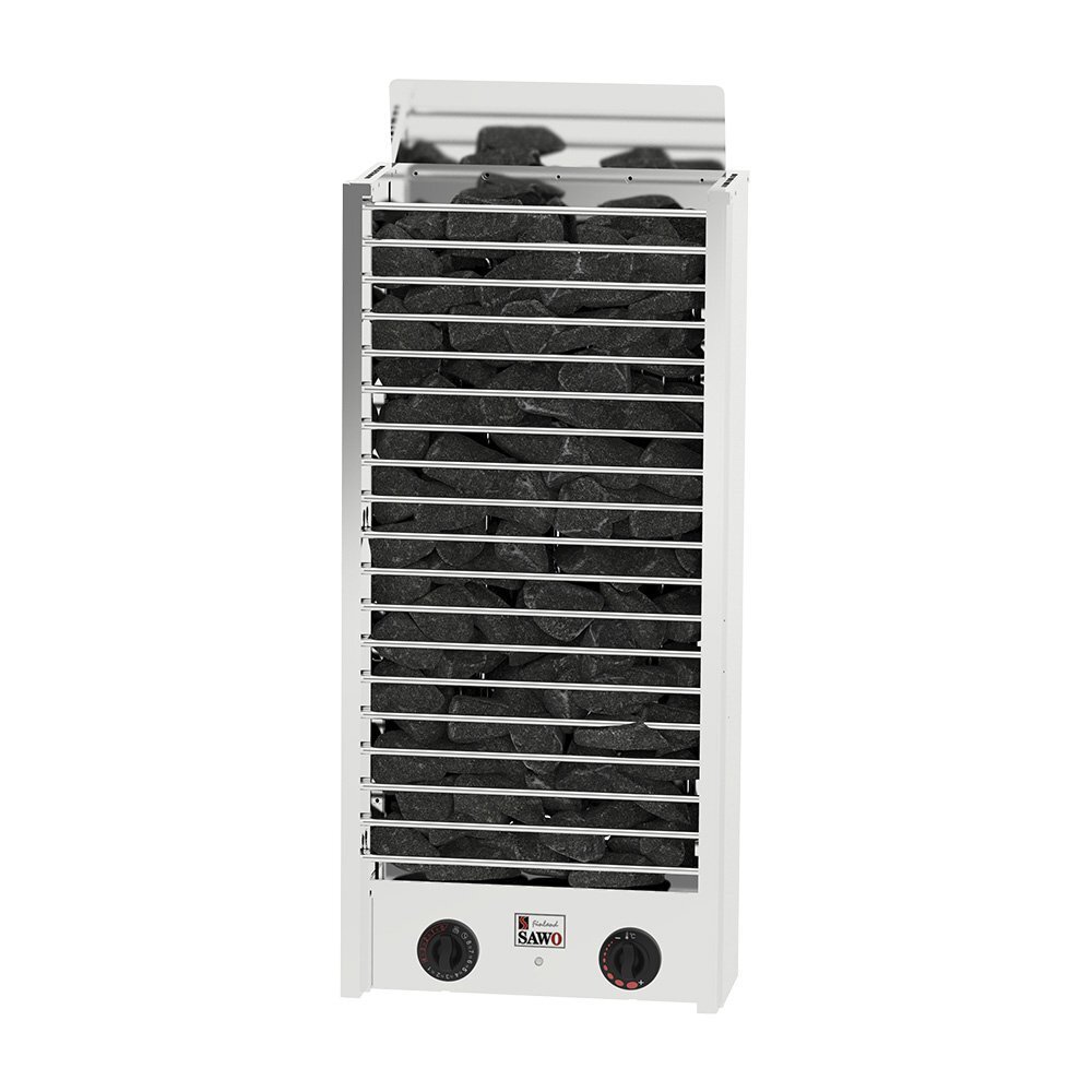 Электрическая печь SAWO MINI CIRRUS ROCK 2 CRR2-30NB-P (3 кВт, встроенный пульт, нержавейка) 