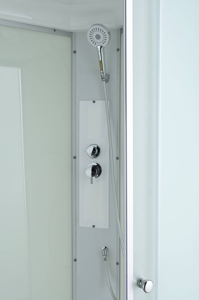Душевая кабина Avacan CK2090 78340, 90 х 90 см, с крышей, поддон низкий, стекло матовое, профиль хром 