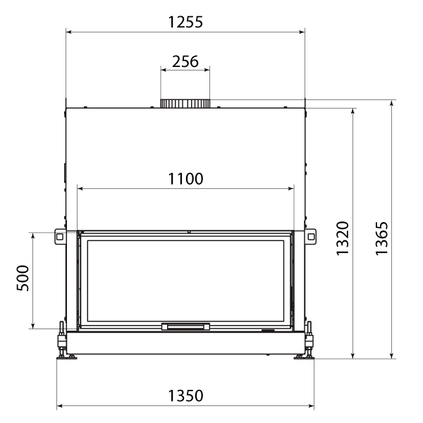 Каминная топка STAV HF 1100W 