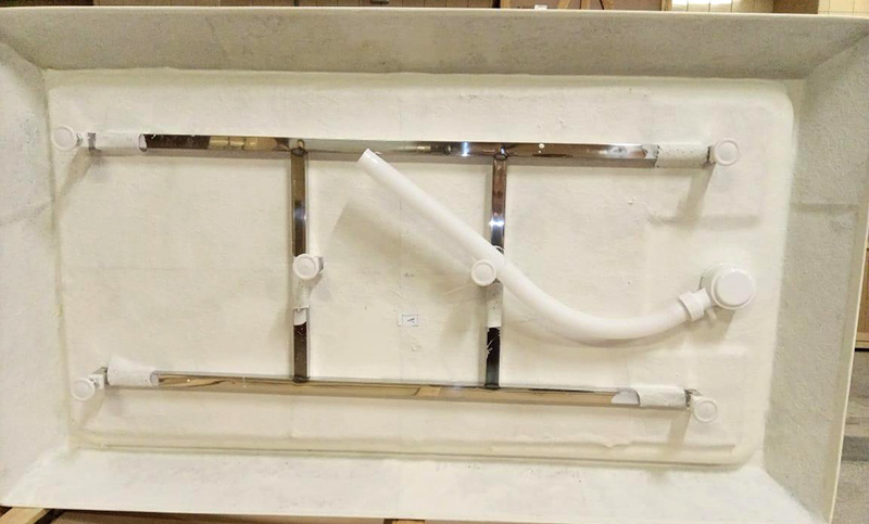 Душевой поддон Gemy ST13C 150 x 80 см, прямоугольный, белый 